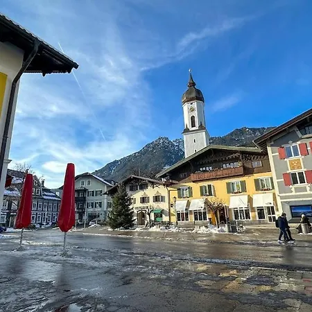 شقة Kramerblick Marienplatz جارمش بارتنكيرشن